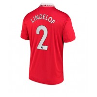 Manchester United Victor Lindelof #2 Fußballbekleidung Heimtrikot 2022-23 Kurzarm